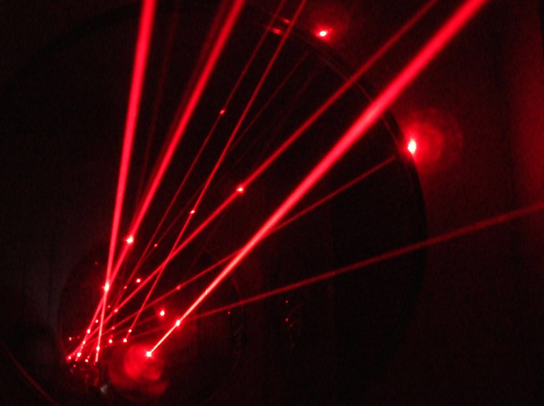 lasers and mirrors