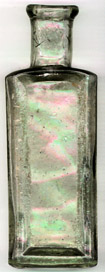 antique glass bottle